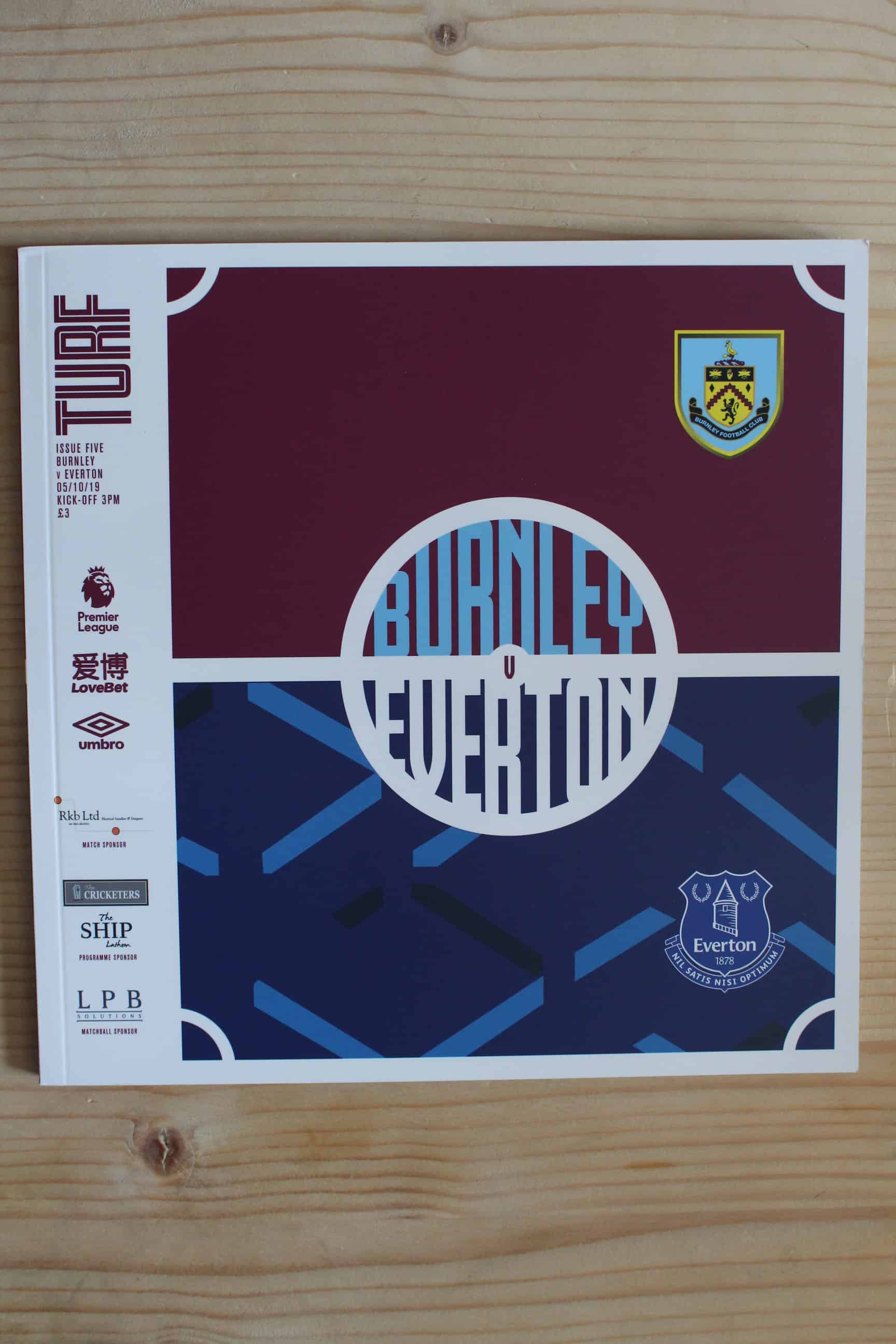 Burnley FC v Everton FC